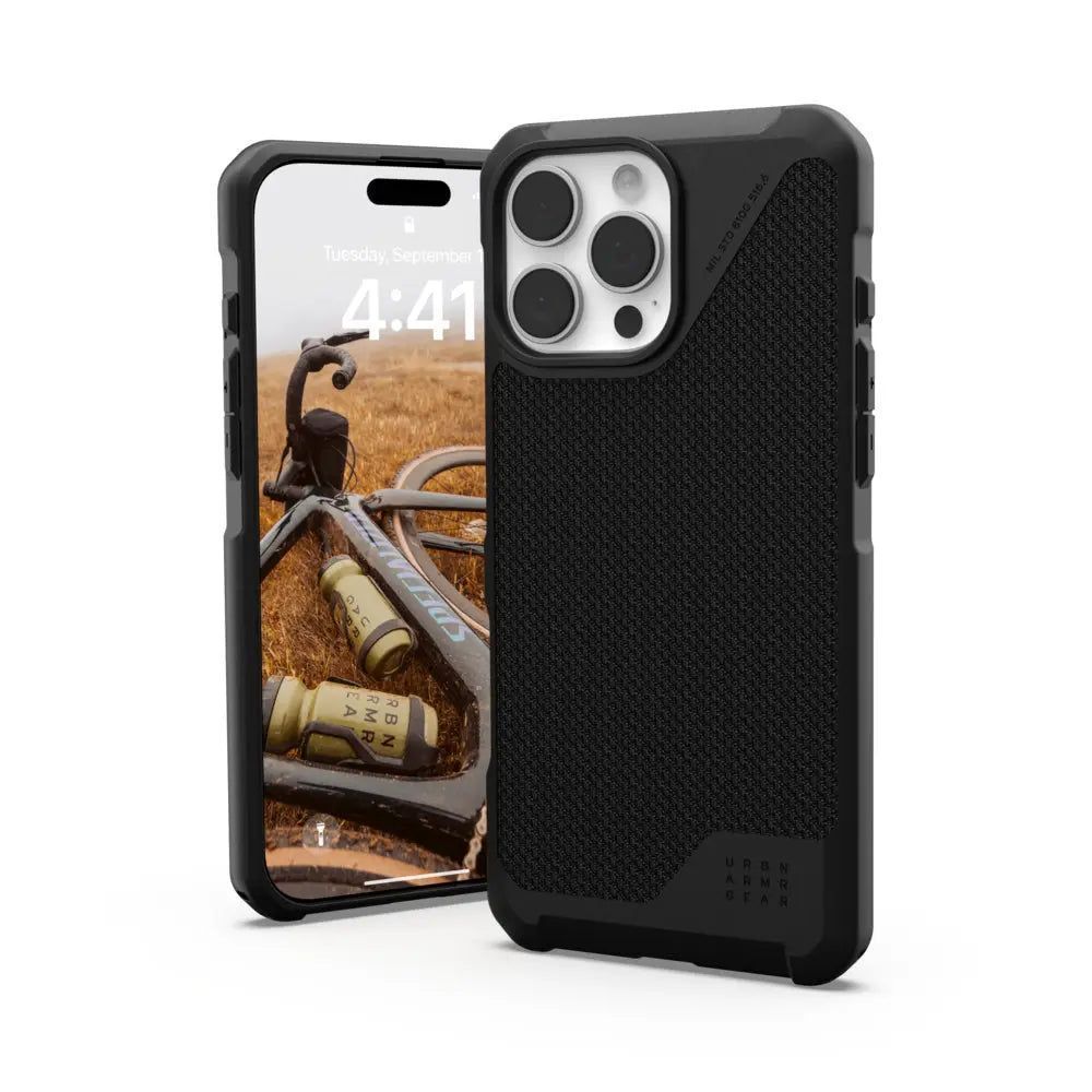 UAG iPhone 16 Pro Max Case Metropolis LT MagSafe - Kevlar Black