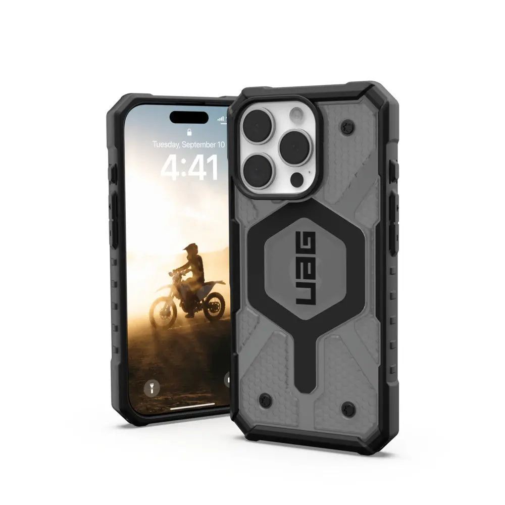 UAG iPhone 16 Pro Case Pathfinder Clear Magnetic - Ash