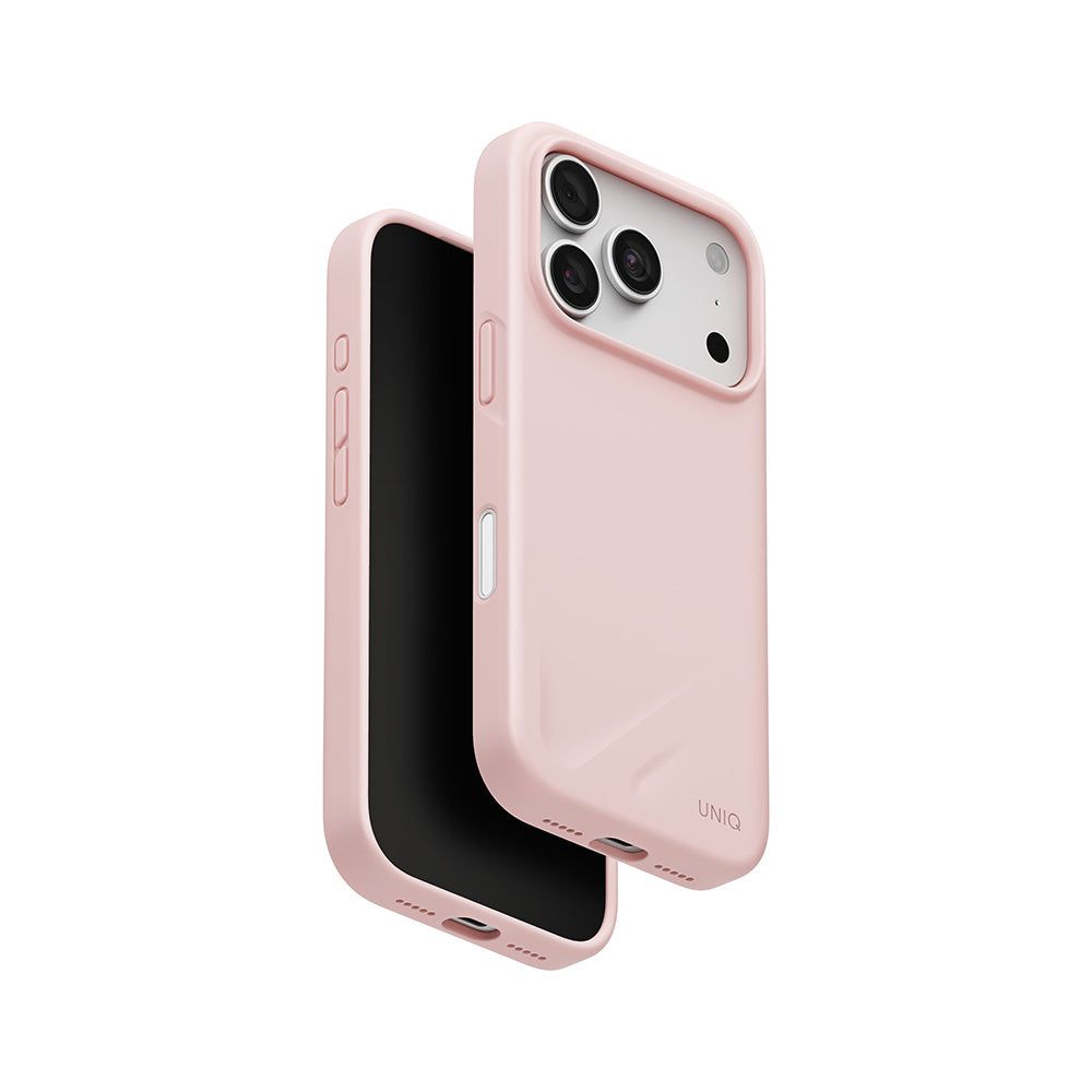 Uniq Hybrid iPhone 18 Pro (2026) 6.3 Magclick Charging Lino, Colour: Pale Rose