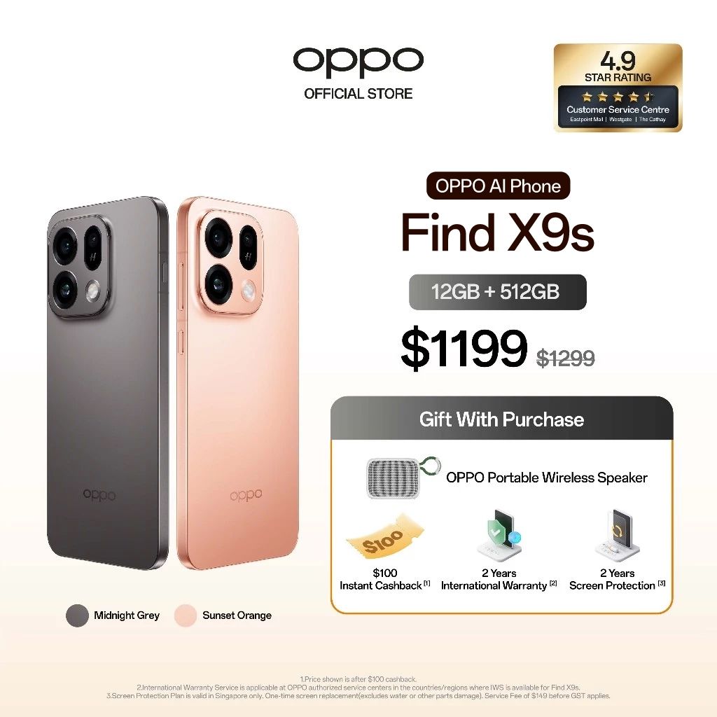 OPPO Find X9s 5G 12GB+512GB