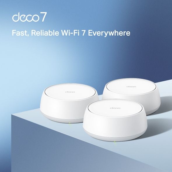 TP-Link Deco BE25 (2-Pack) BE5000 Whole Home Mesh WiFi 7 System - alternate view