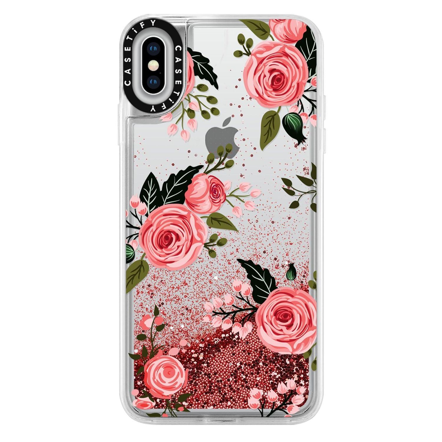 CASETiFY iPhone XS Max Glitter Case, Rose Pink Pink