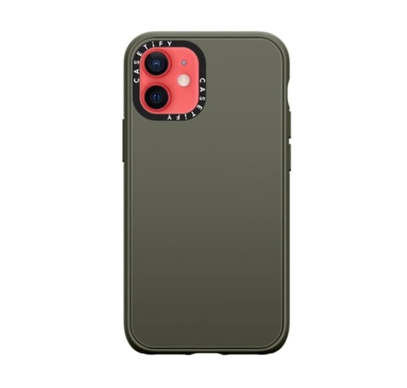 CASETiFY iPhone 12 mini DTLA Case, Olive