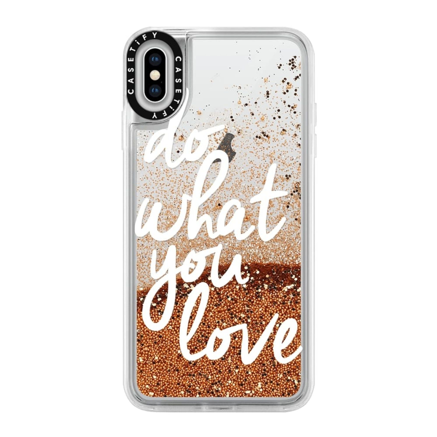 CASETiFY iPhone XS Impact Case, Frost Red Roses