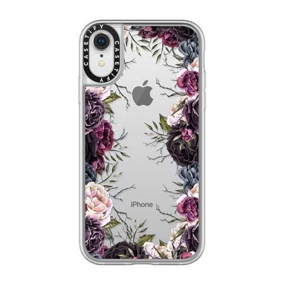 CASETiFY iPhone XR Impact Case, Frost My Secret Garden