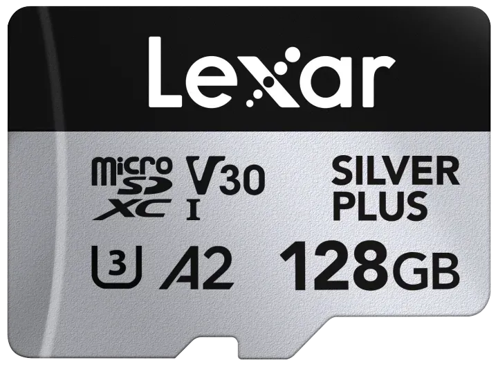 Lexar Professional SILVER PLUS microSDXC UHS-I Card - 128GB