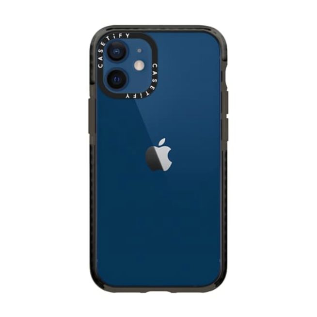 CASETiFY iPhone 12 mini Impact Case, Black