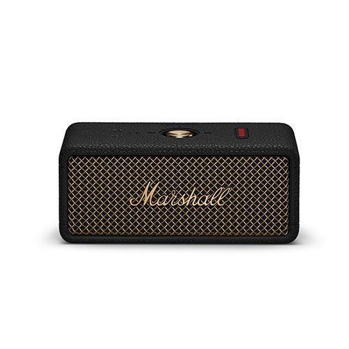 Marshall Emberton III Bluetooth Speaker - Black &amp; Brass