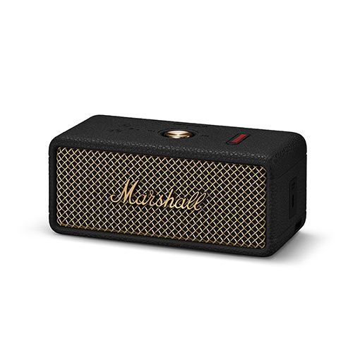 Marshall Emberton III Bluetooth Speaker - Black &amp; Brass