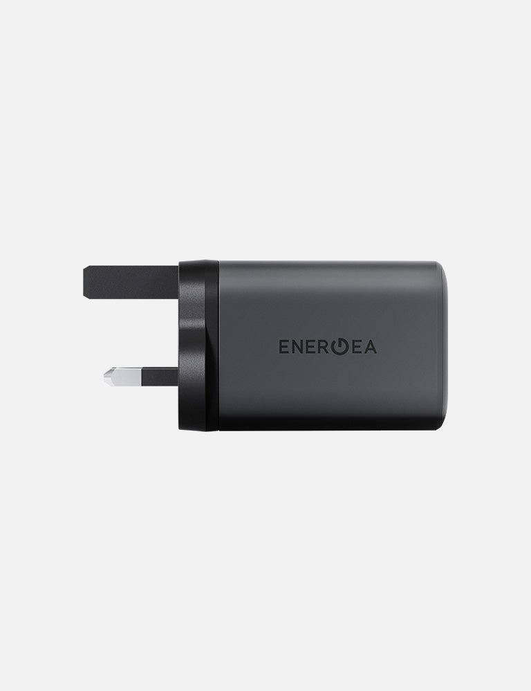 Energea AmpCharge Mini 100W 1A2C Wall Charger, Gunmetal