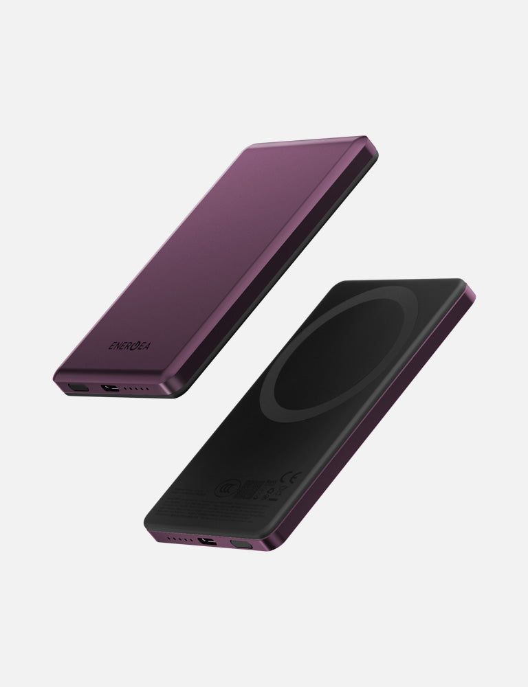 Energea Alupac Mini MagSafe Power Bank (3C) 5000mAh, Gunmetal