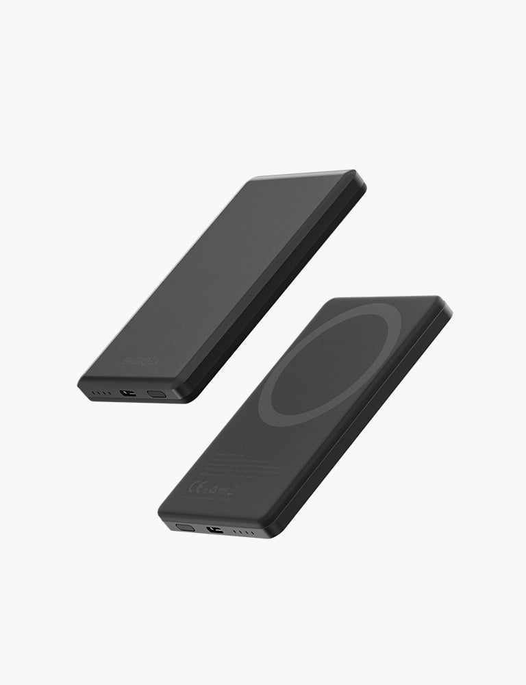 Energea Alupac Mini MagSafe Power Bank (3C) 5000mAh, Gunmetal