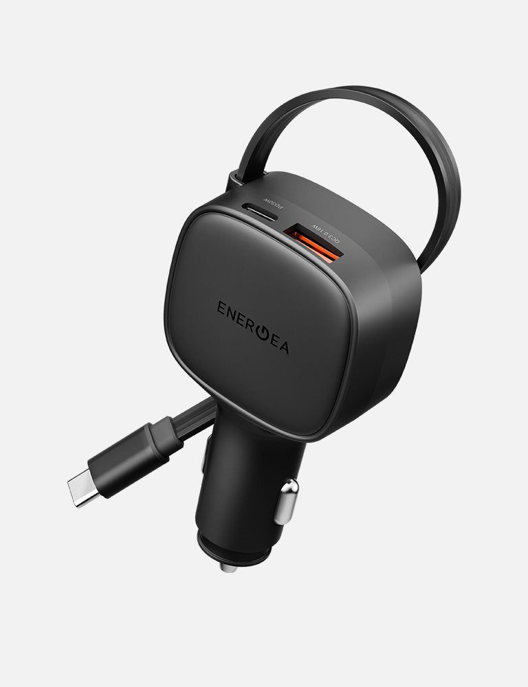 Energea ArcDrive 84 1C1A Car Charger with 75cm Built in USB-C Ca