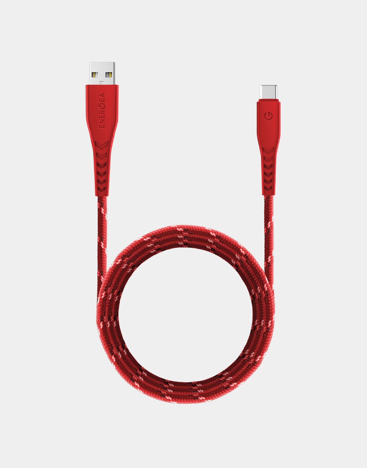 Energea NyloFlex USB-A to USB-C Cable, 1.5M Black