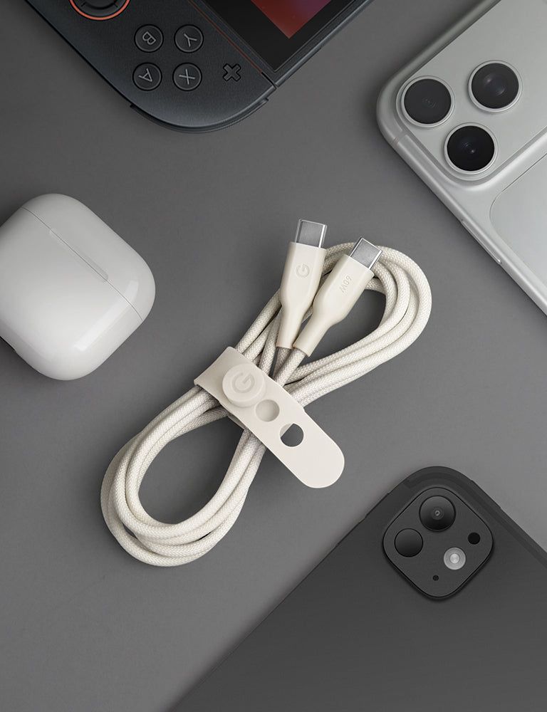 Energea Flow 60 USB-C to USB-C Cable, 1.5M Black