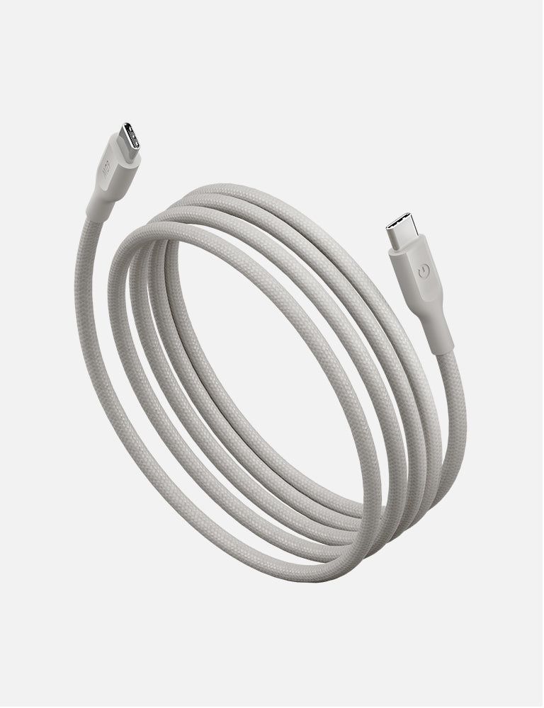 Energea Flow 60 USB-C to USB-C Cable, 1.5M Black