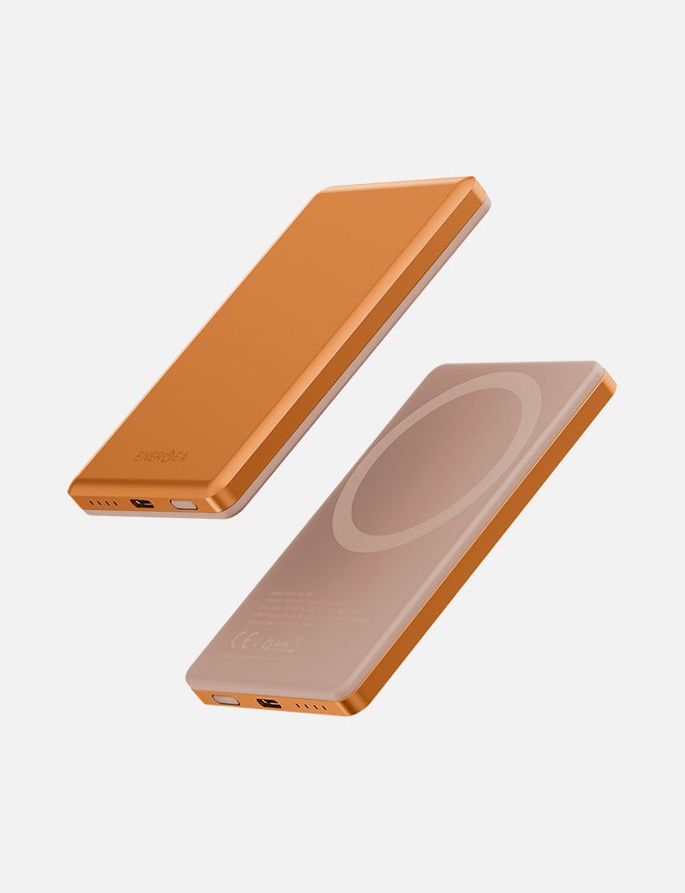 Energea Alupac Mini Magnetic Power Bank 5000mAh, Orange