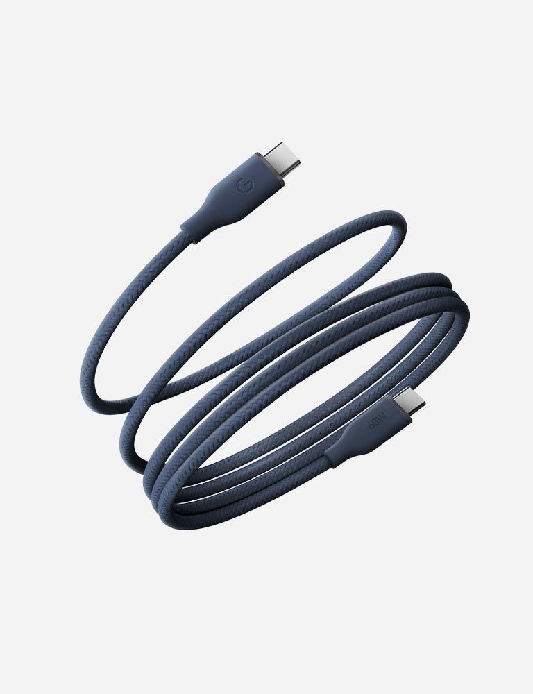 Energea Helix 60 USB-C to USB-C Cable, 1.5M Black