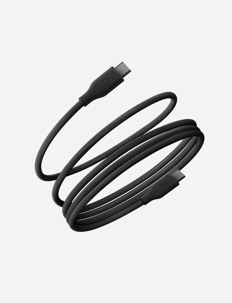 Energea Helix 60 USB-C to USB-C Cable, 1.5M Black
