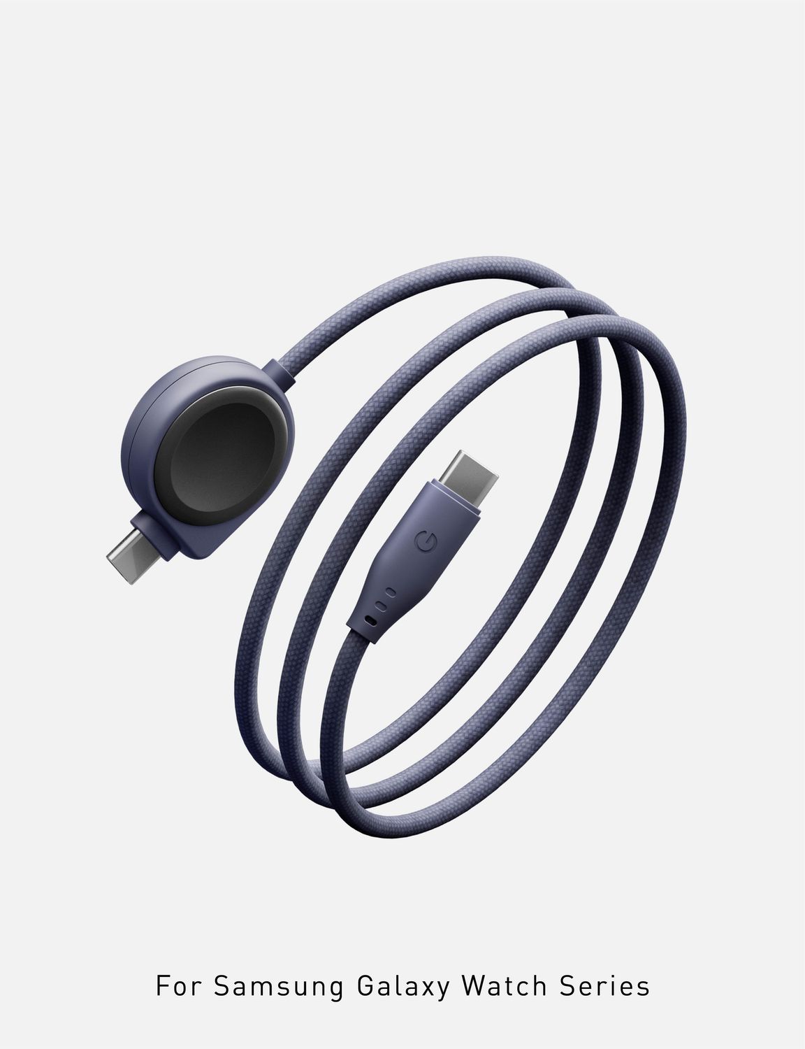 Energea Flow Duo Samsung Watch Cable, 1.5M Black