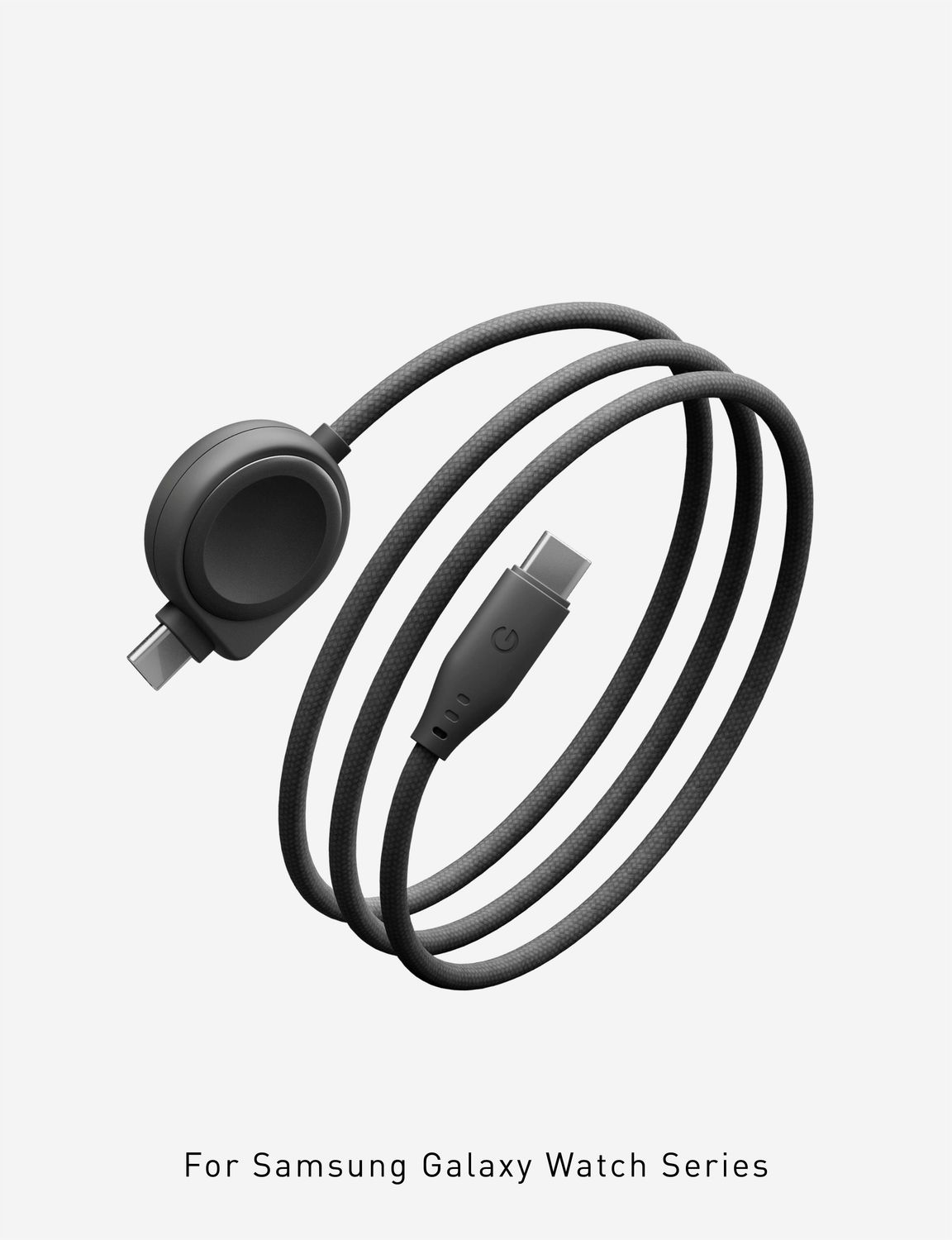 Energea Flow Duo Samsung Watch Cable, 1.5M Black