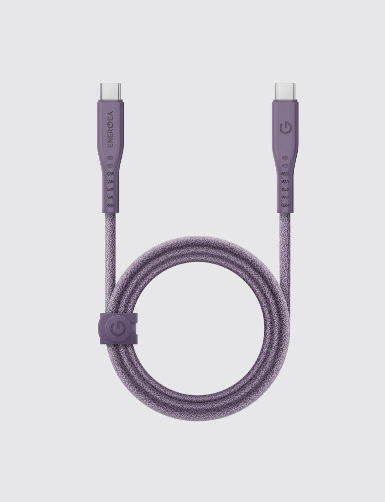 Energea Flow USB-C to USB-C Cable, 1.5M Black