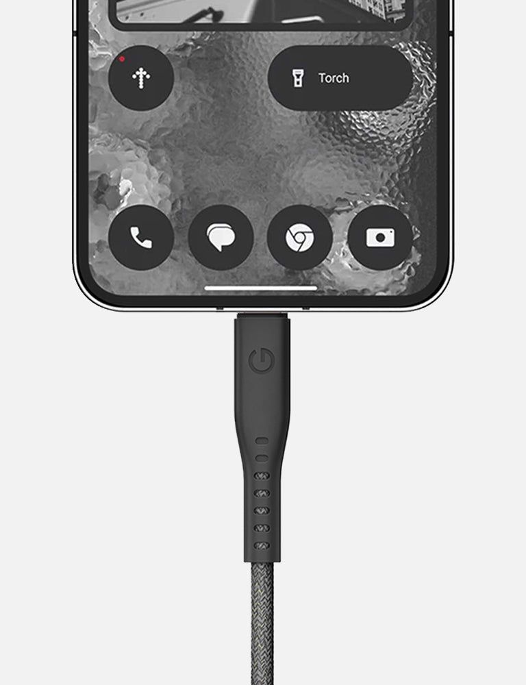 Energea Flow USB-C to USB-C Cable, 1.5M Black