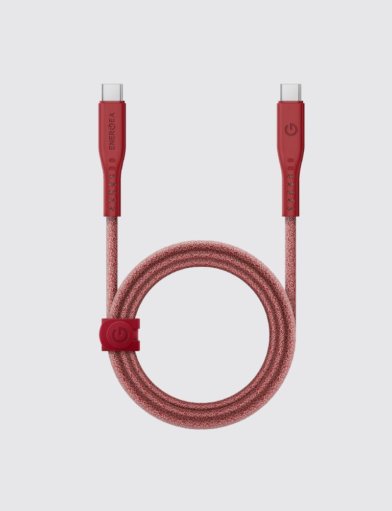 Energea Flow USB-C to USB-C Cable, 1.5M Black