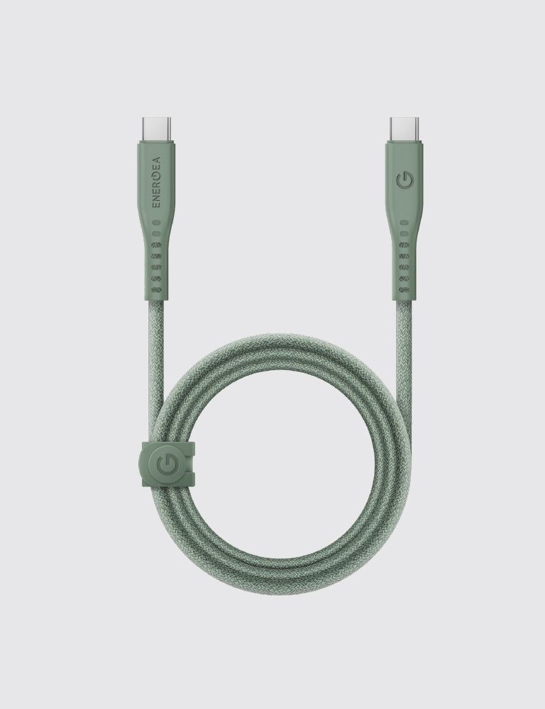 Energea Flow USB-C to USB-C Cable, 1.5M Black