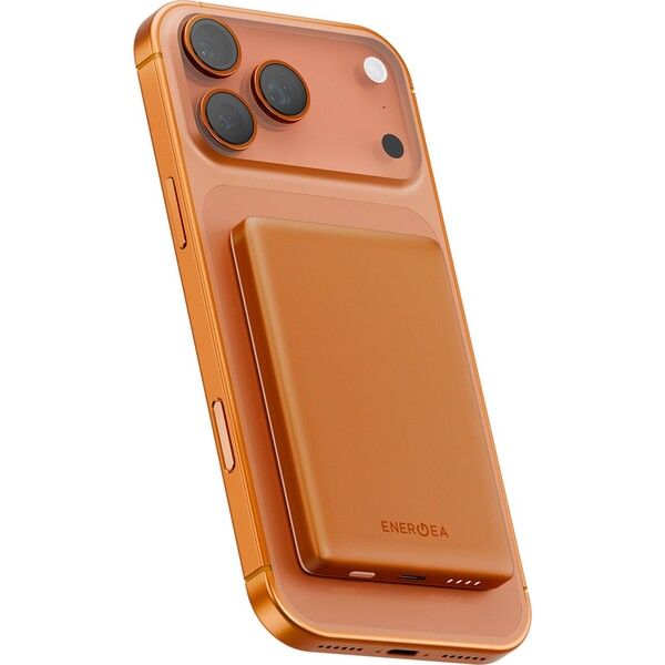 Energea Alupac Magnetic Power Bank 10000mAh, Orange