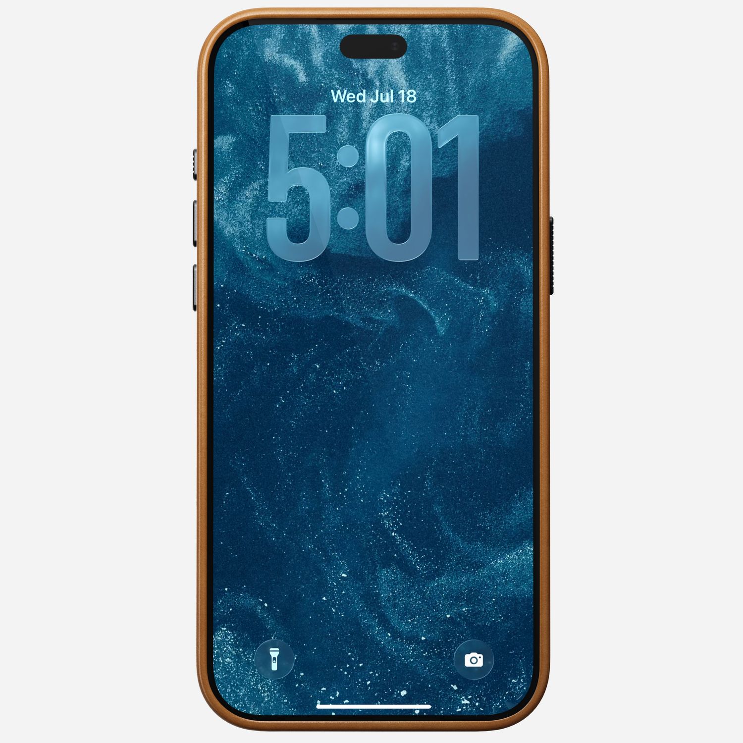 Nomad Traditional Leather Case for iPhone 18 Pro Max - English T