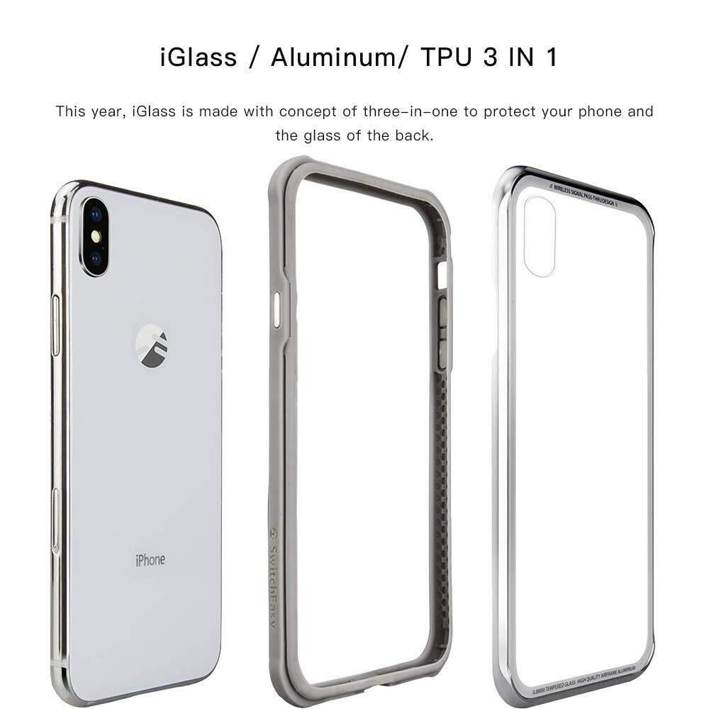 SwitchEasy iPhone Xs Starfield PC + TPU Case, Color: Ultra Clear