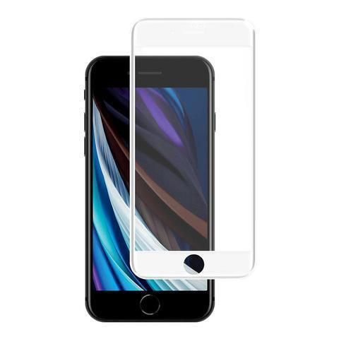 SwitchEasy iPhone 8 4.7" 3D Glass Tool, Color: White (Screen Protector)