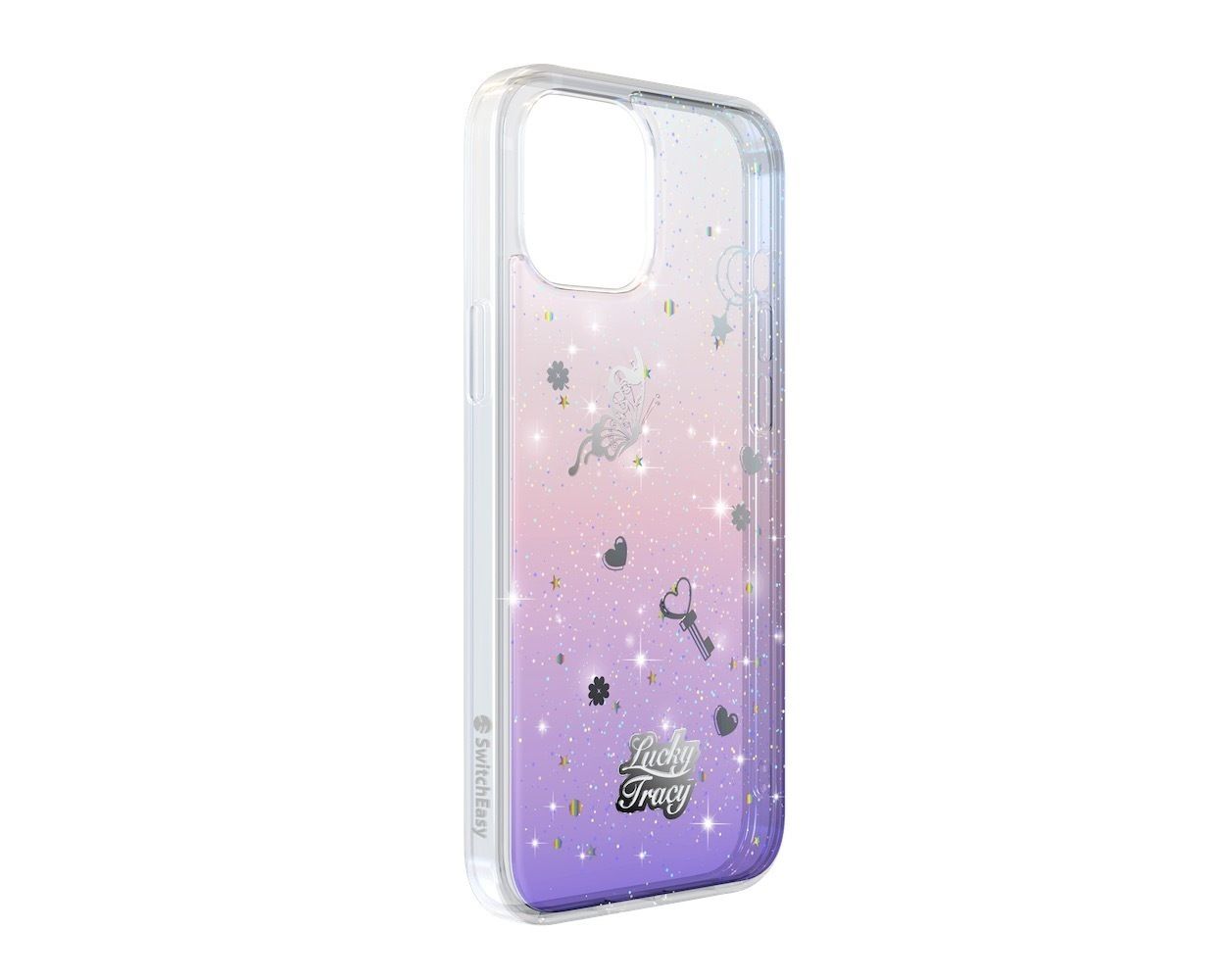 SwitchEasy iPhone 12 Pro Max Lucky Tracy PC + TPU Case, Color: Twilight