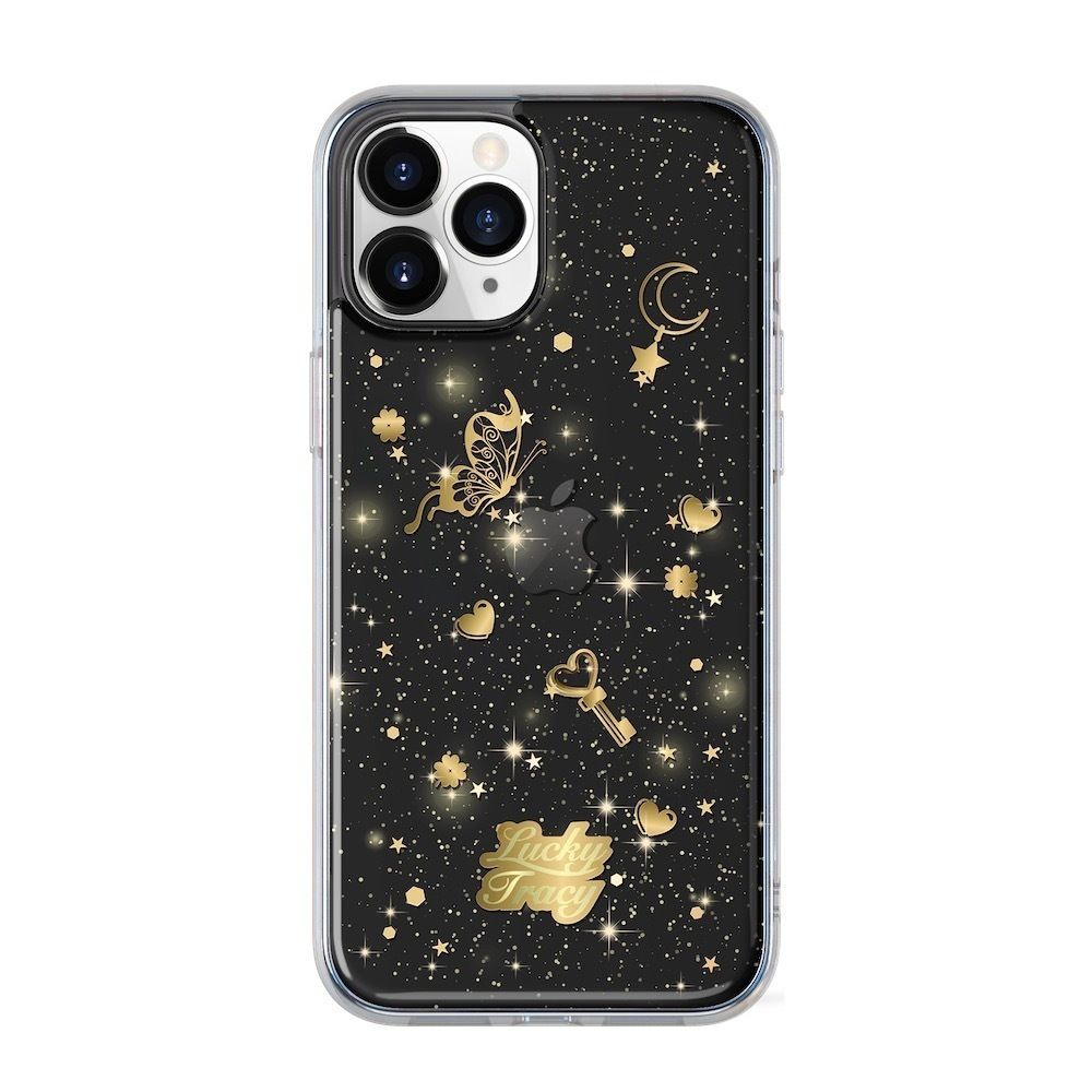 SwitchEasy iPhone 12 / iPhone 12 Pro Lucky, Transparent Black