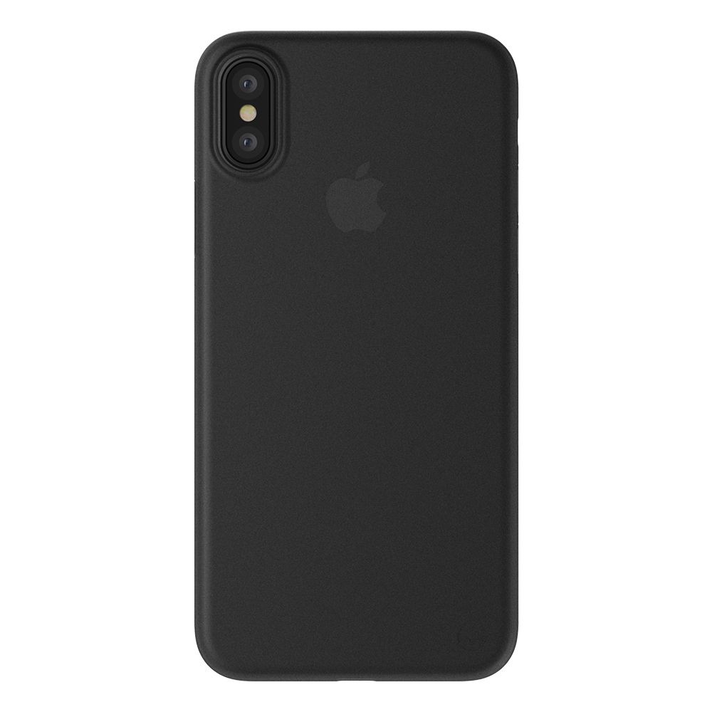 SwitchEasy iPhone X 0.35 Ultra Slim PP Case, Color: Solid Black