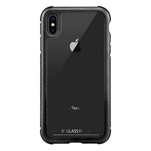SwitchEasy iPhone X Glass Strong Metal Frame Case