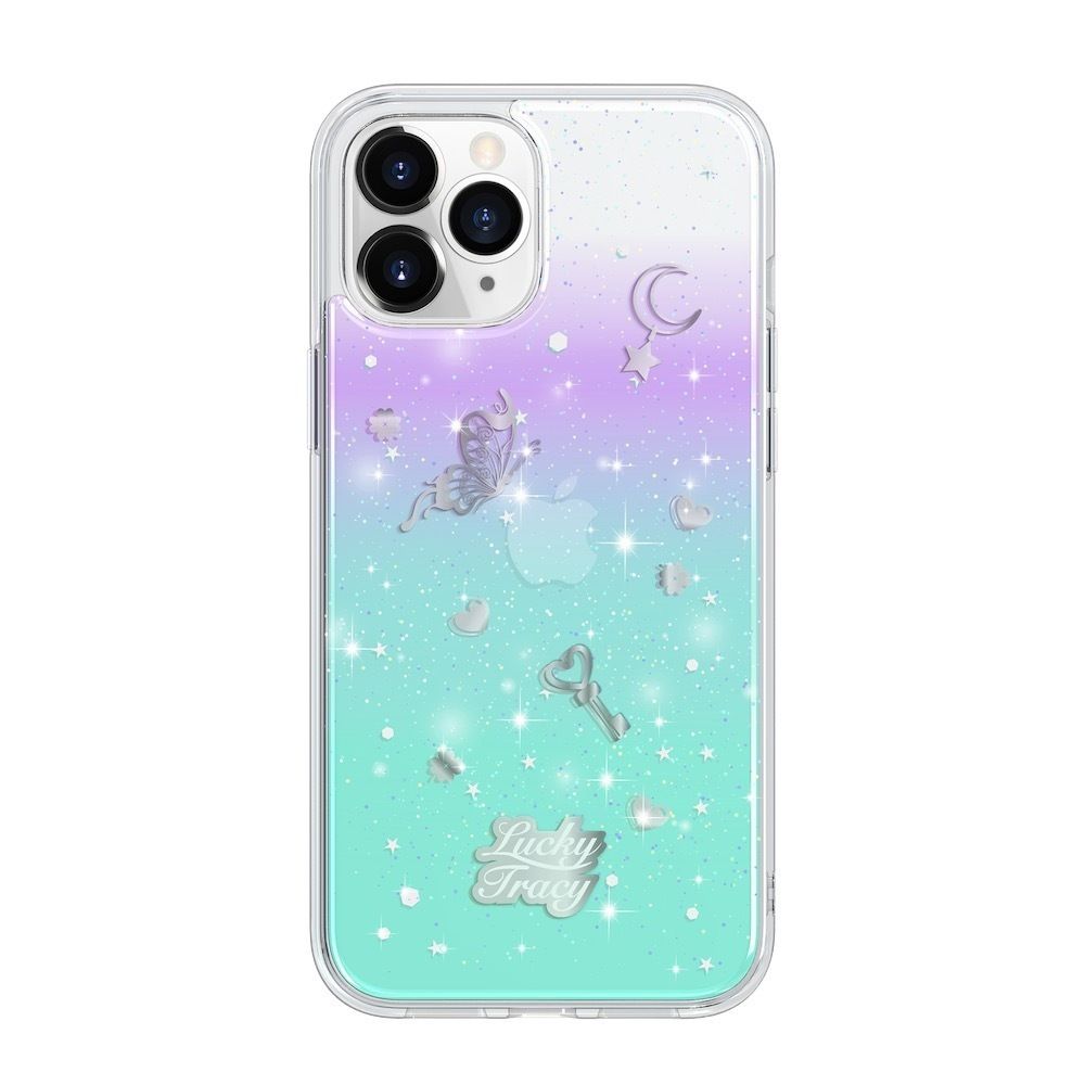 SwitchEasy iPhone 12 / iPhone 12 Pro Lucky Tracy PC + TPU, Color: Crystal