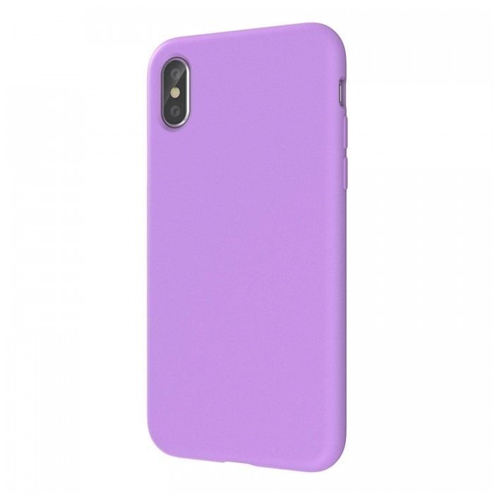 SwitchEasy iPhone X Numbers TPU Case, Color: Lilac