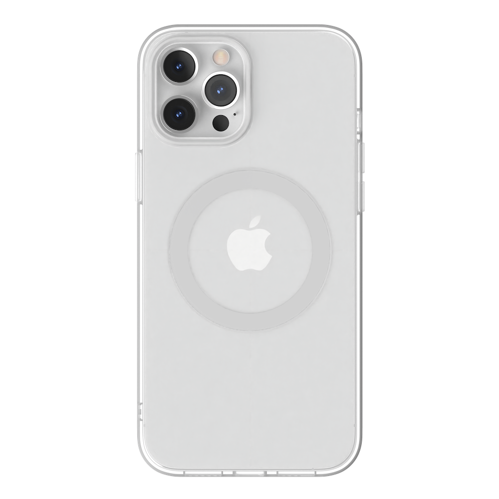 SwitchEasy iPhone 12 Pro Max MagClear PC + TPU Case, Silver