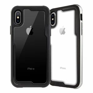SwitchEasy iPhone Xs Helix PC + TPU Case, Color: Silver