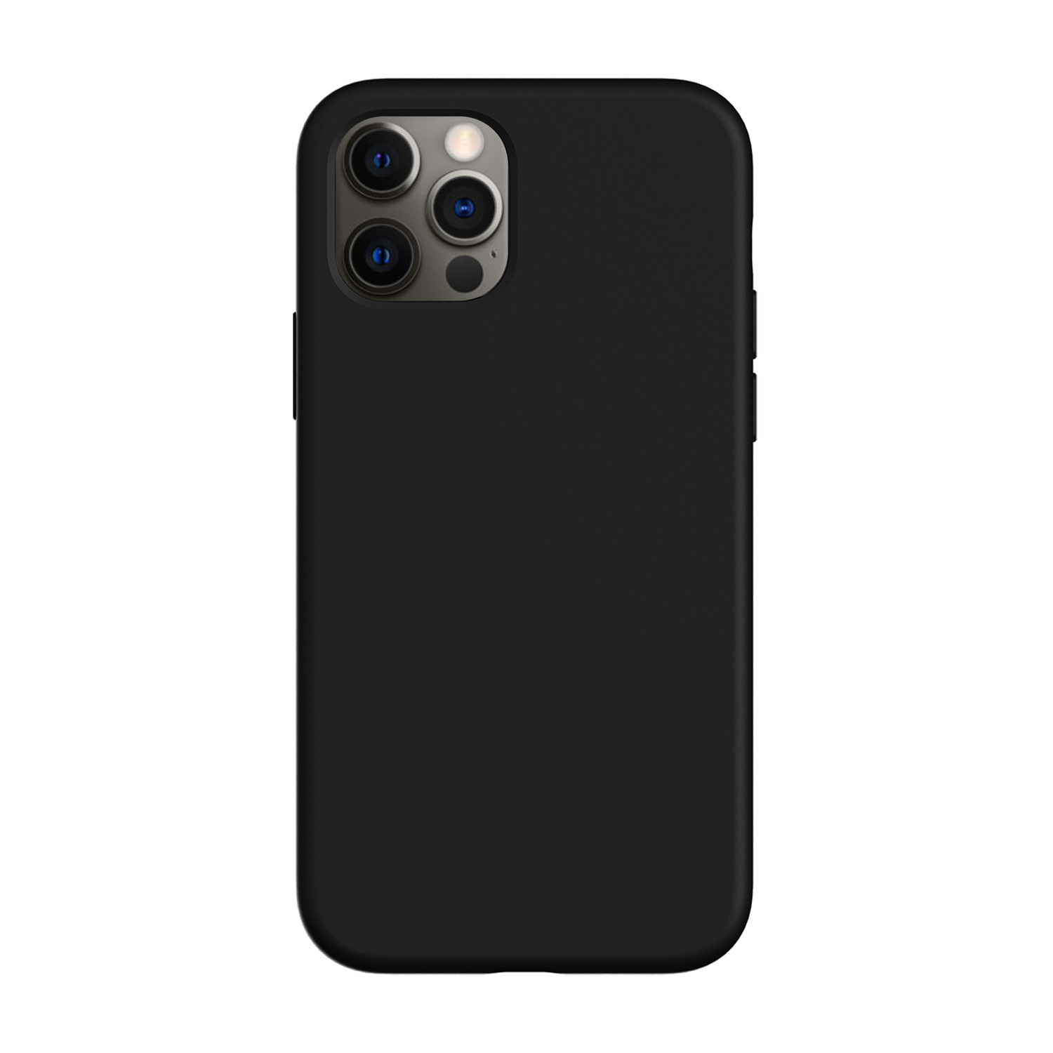 SwitchEasy iPhone 12 / iPhone 12 Pro Skin Liquid Silicone, Black