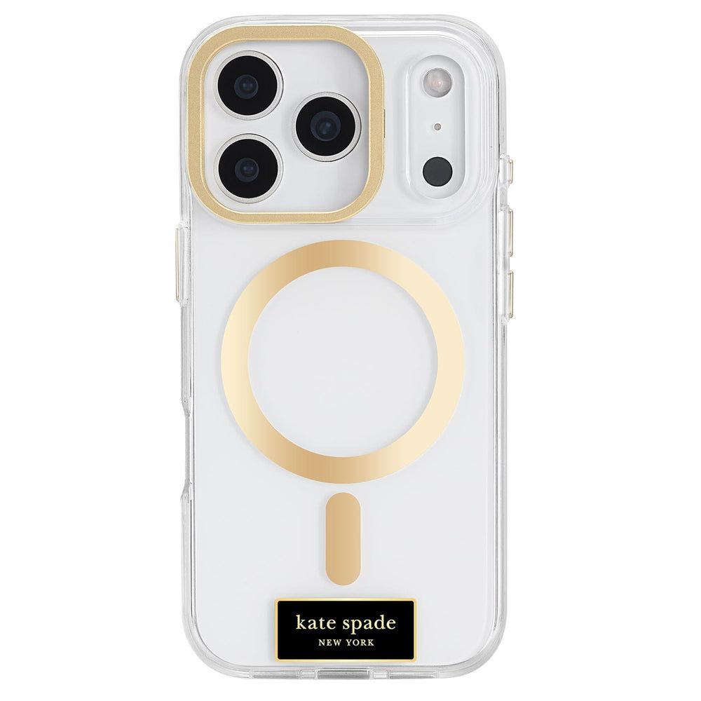Kate Spade iPhone 18/17 Pro Phone Stand Case, Icon Clear