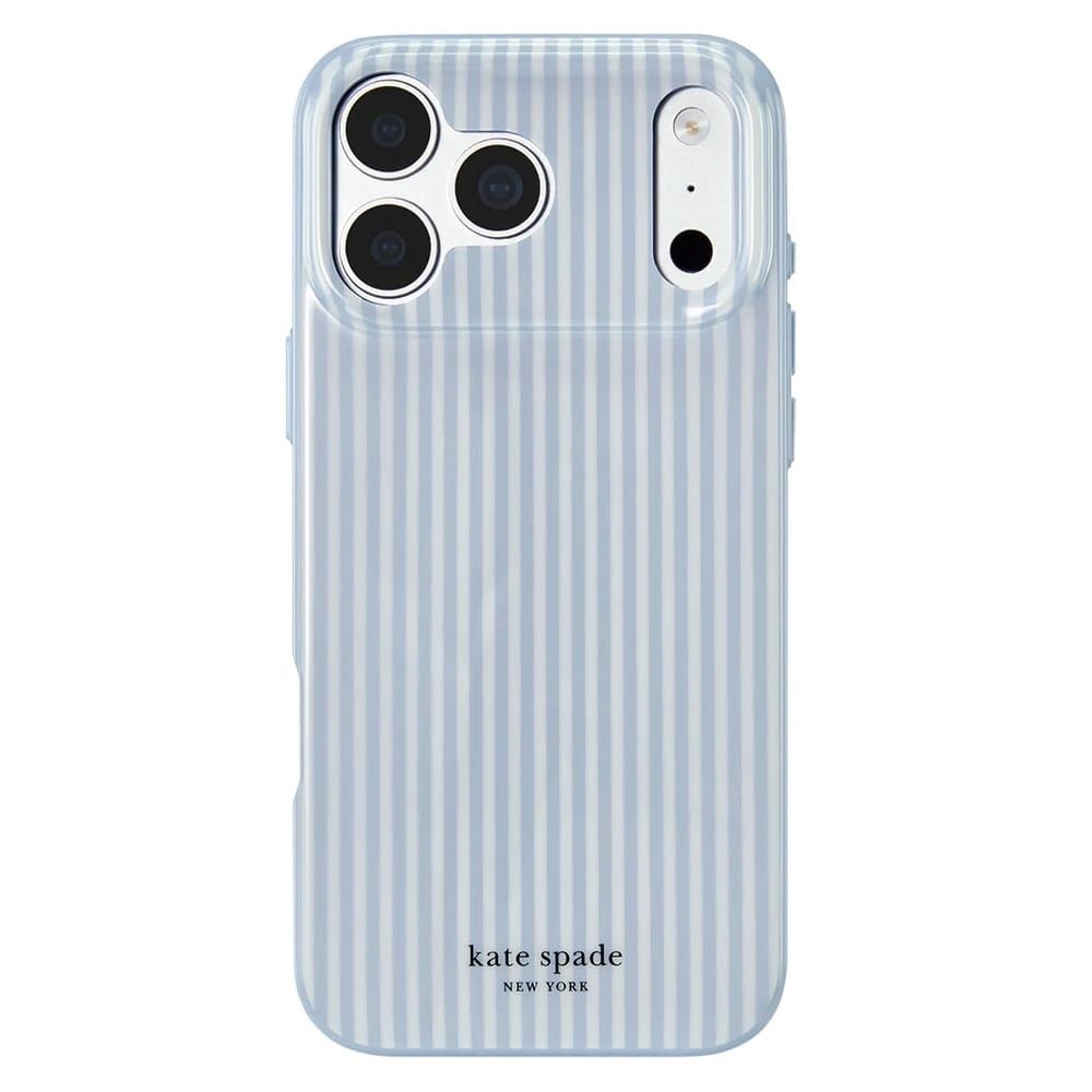 Kate Spade Diamond Blue Stripe iPhone 18/17 Pro Max Case