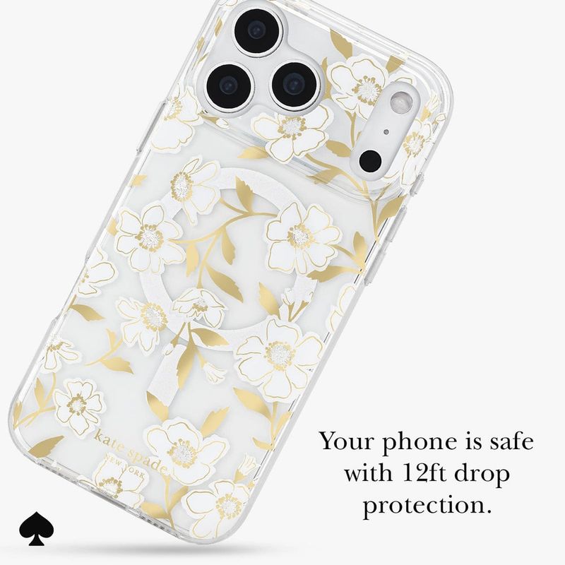 Kate Spade iPhone 18/17 Pro Max Case, Sunshine Floral - 2026