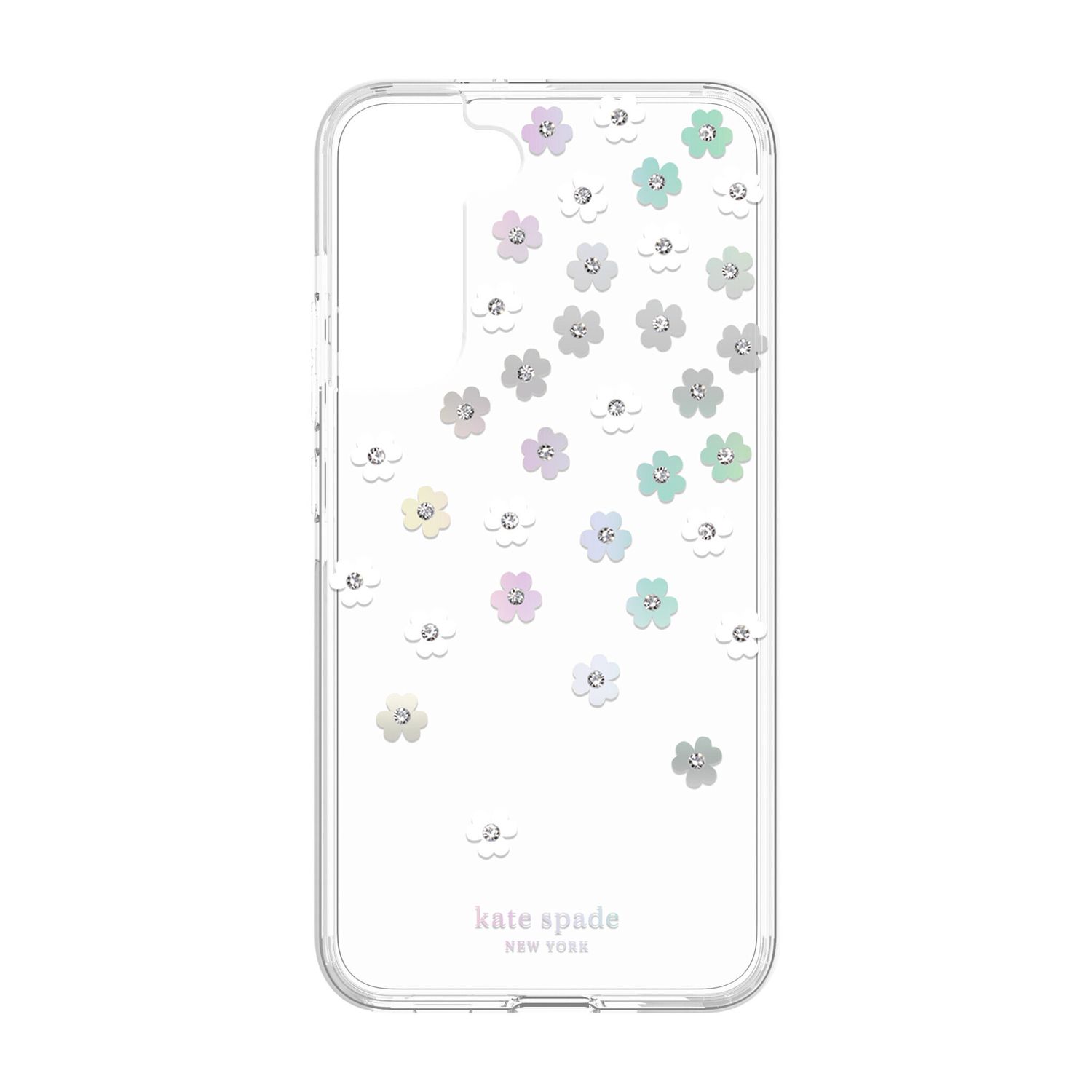 Kate Spade Samsung Galaxy S22 5G Hardshell, Scattered Flowers/Ir