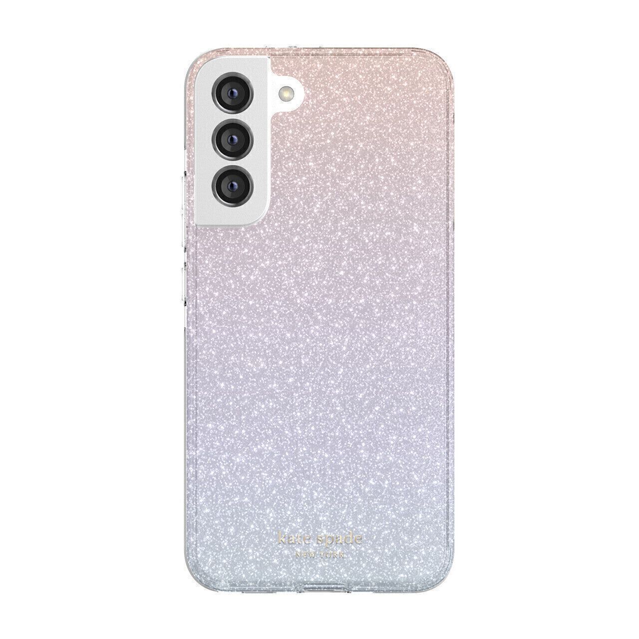 Kate Spade Samsung Galaxy S22 Plus 5G Hardshell, Ombre Glitter/P