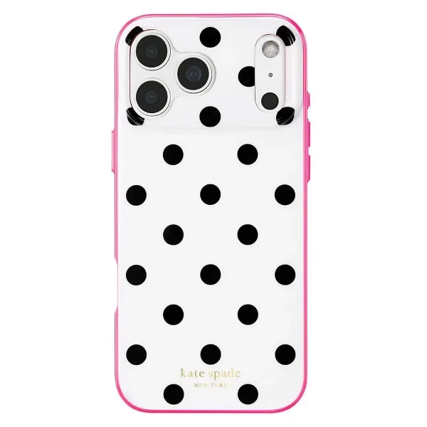 Kate Spade iPhone 18/17 Pro Case Kate Spade iPhone 18/17 Pro Case, Picture Dot Pop Pink