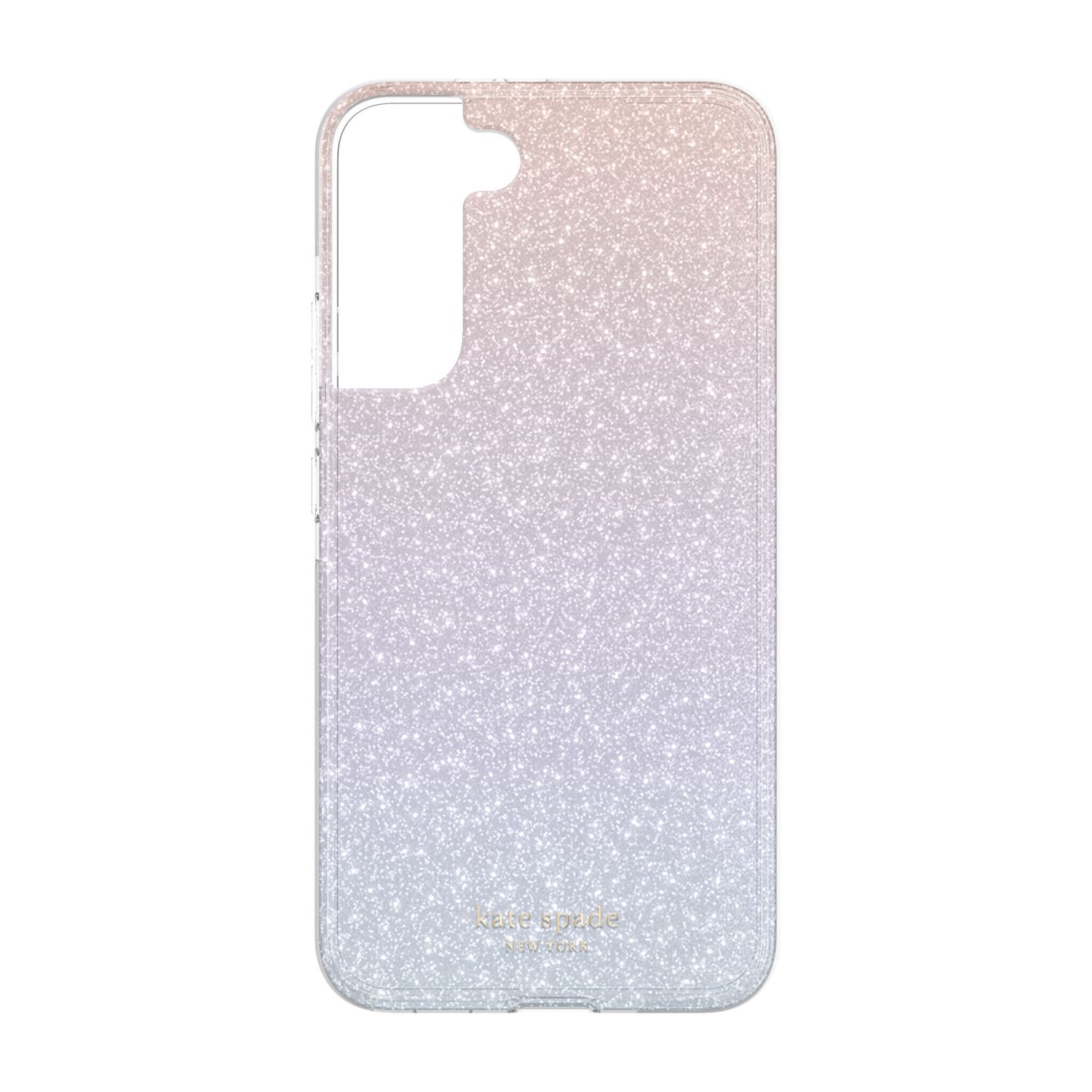 Kate Spade Samsung Galaxy S22 5G Hardshell, Ombre Glitter/Pink/P