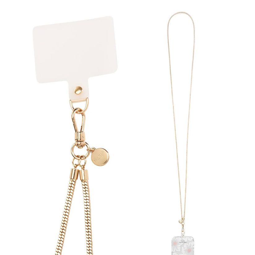 Kate Spade Crossbody Phone Charm, Gold